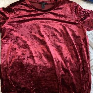 Velvet shirt